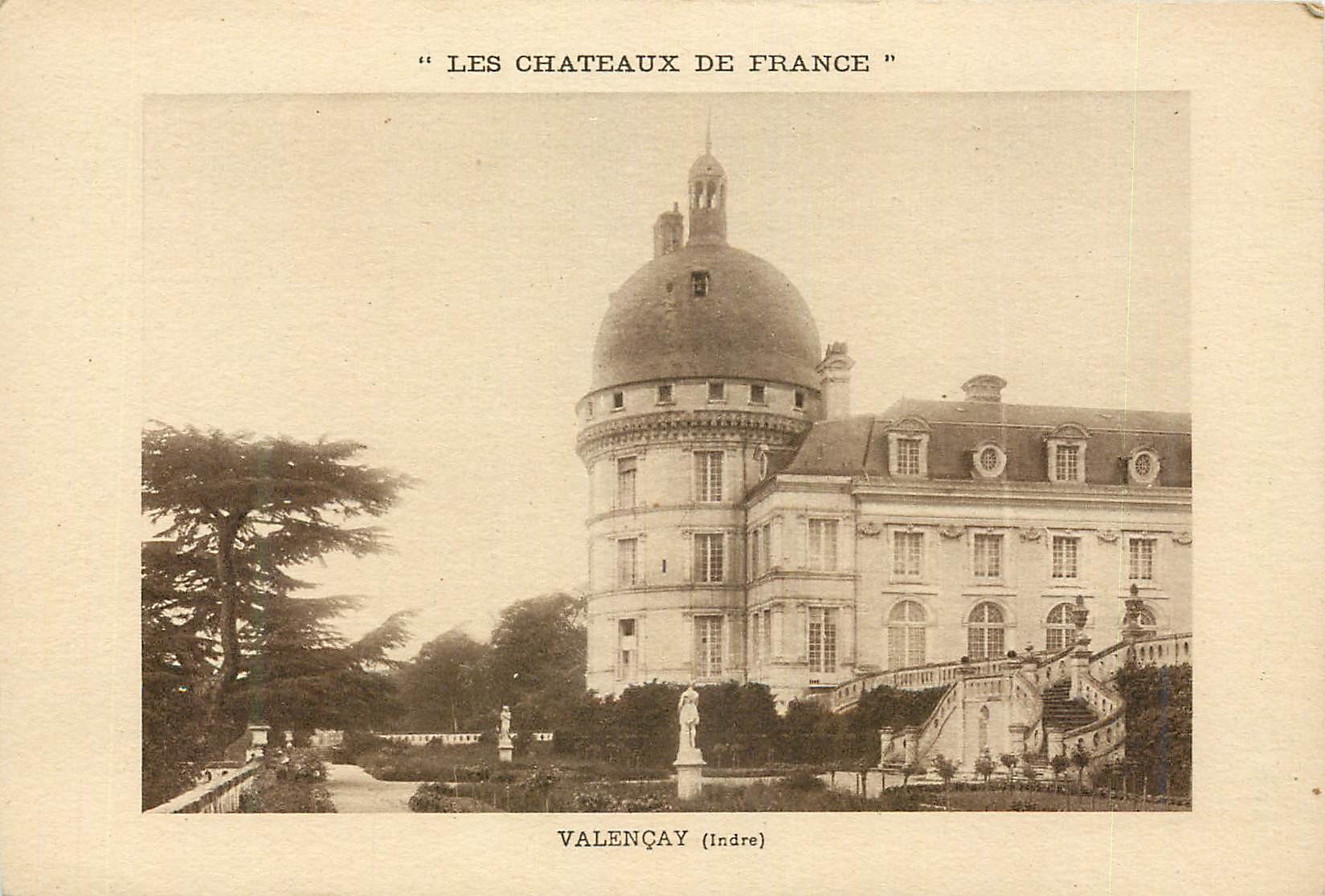 CPA La douce france chateaux de la loire chateau de valencay