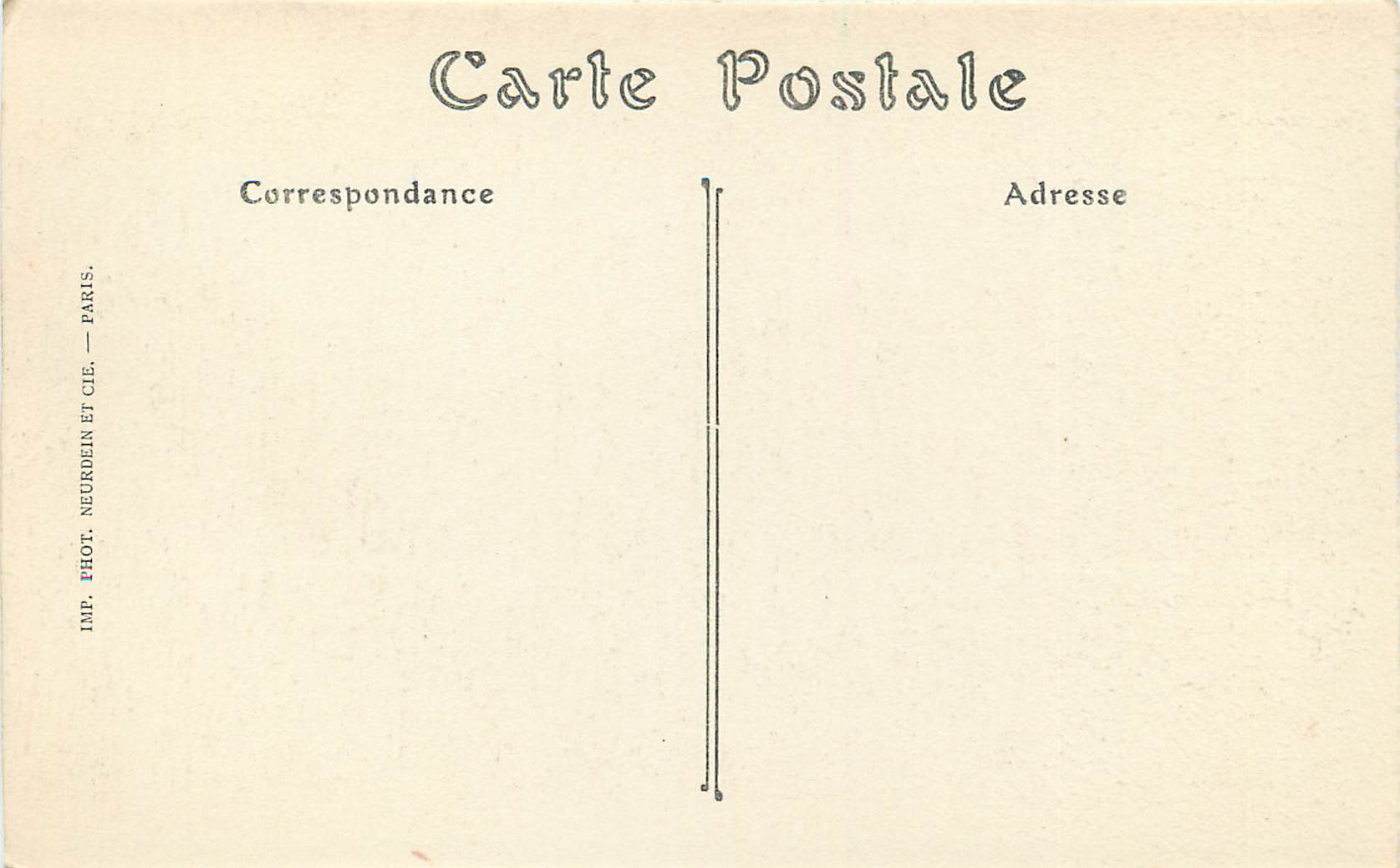 CPA Garabit (cantal) chemin de fer de neussarques a beziers le viadue et la vallee de la truyere — Rückseite