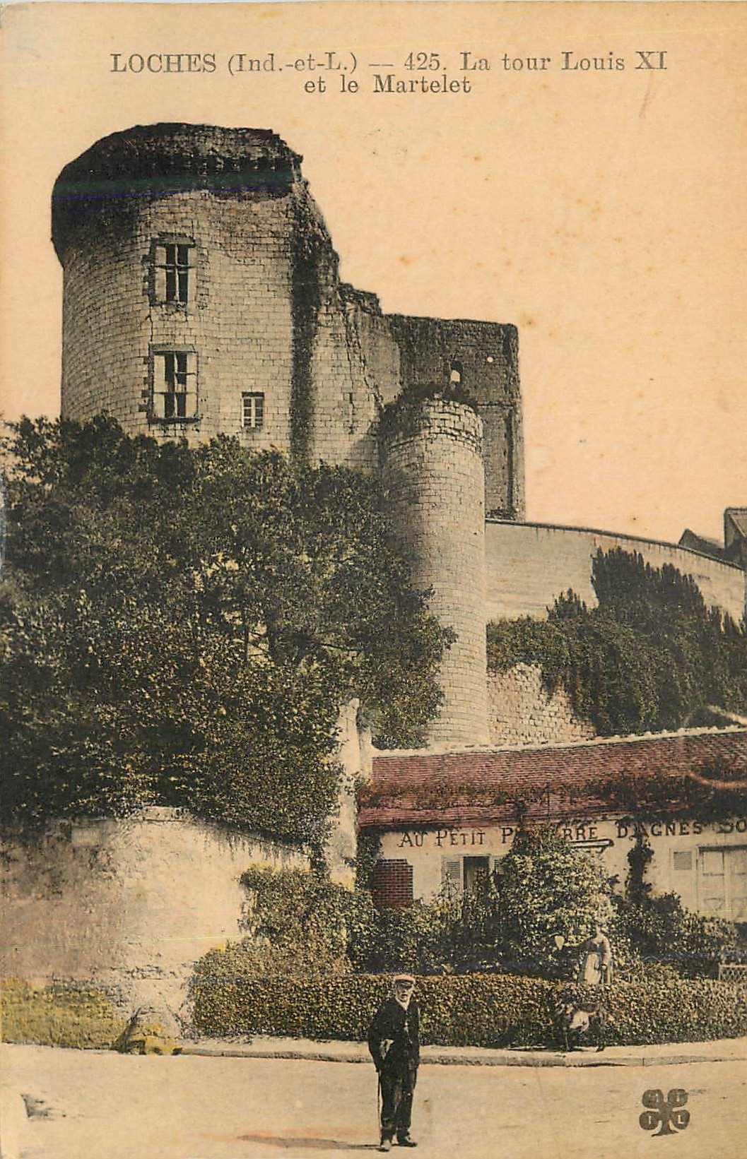 CPA Loches (ind et l) 425 la tourr louis xi et le martelet