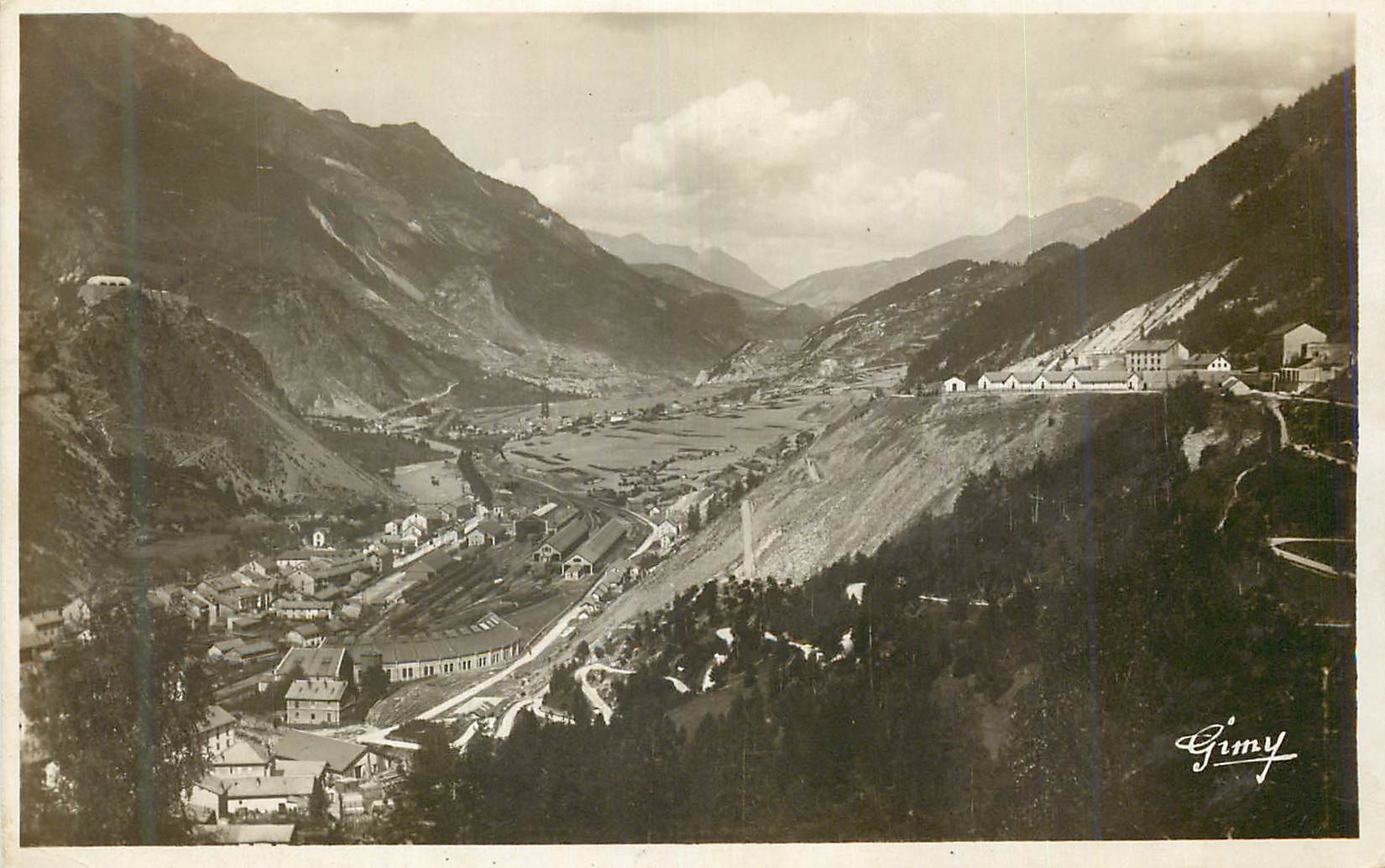 CPM La savoie pittoresque 1209 modane gare le replat et le replaton