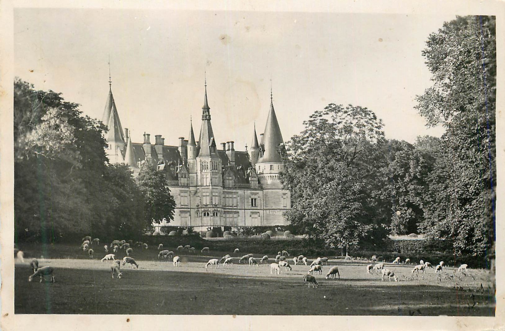 CPM Pouilly sur loire (lievre) le chateau du