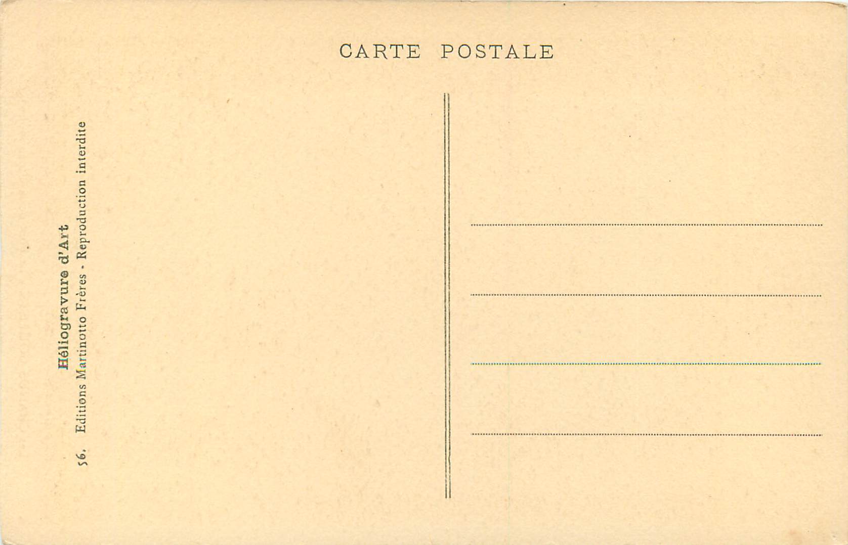 CPA Les grands goulets le pont de la goule noire — Rückseite