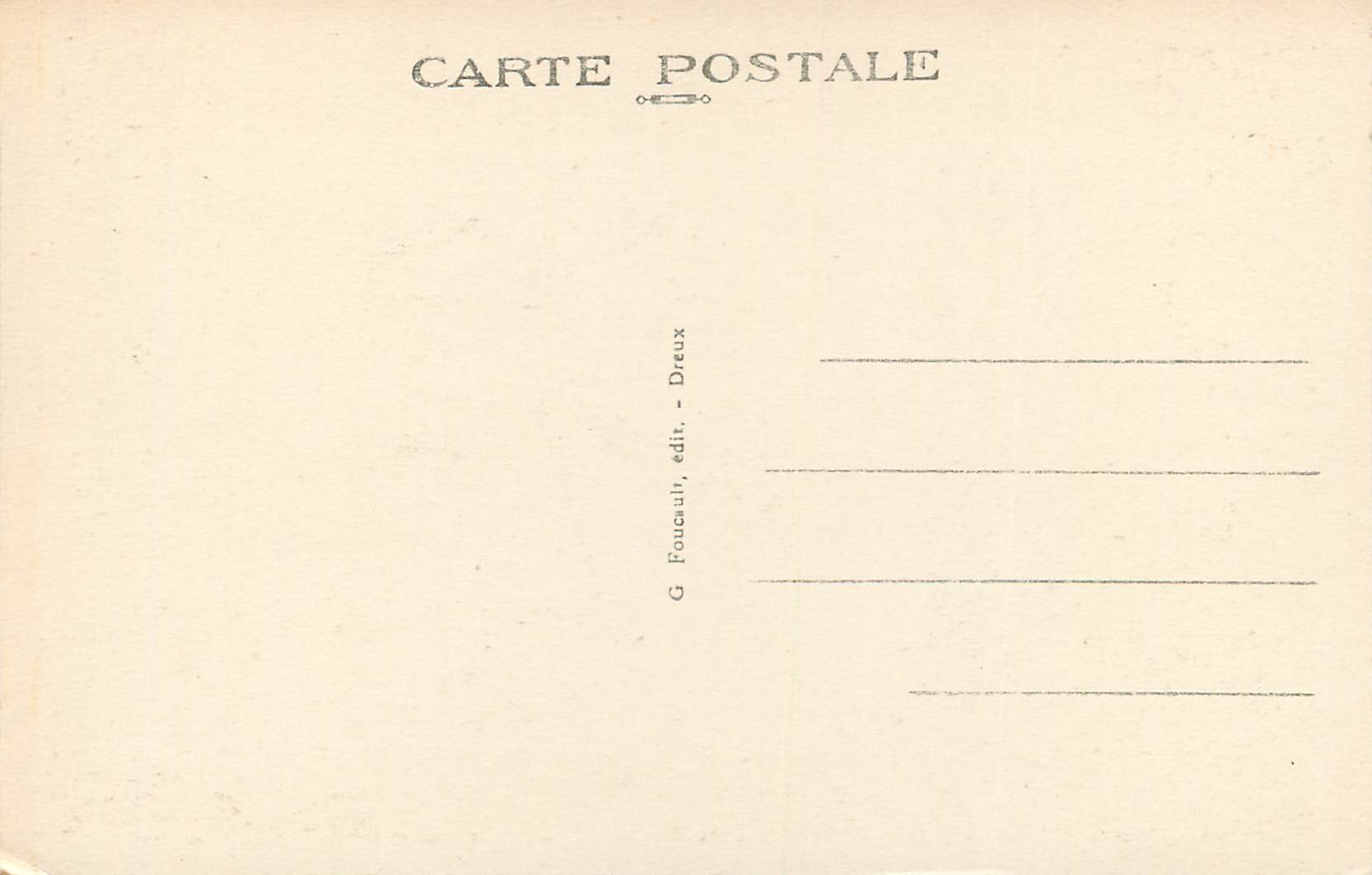 CPA 106 chateau d anet (e et l) vestibule d entree et grand escalier construit par le duc de vendome — Rückseite