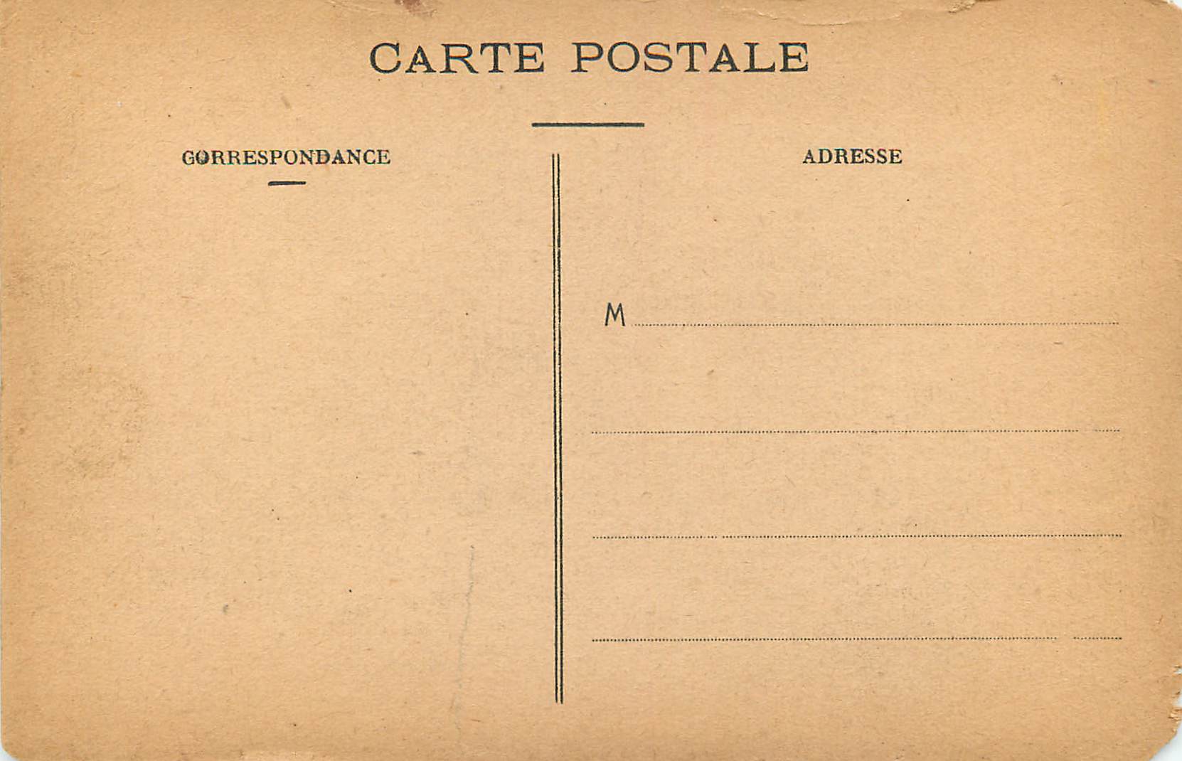 CPA L epave  Peche Pasquier — Back