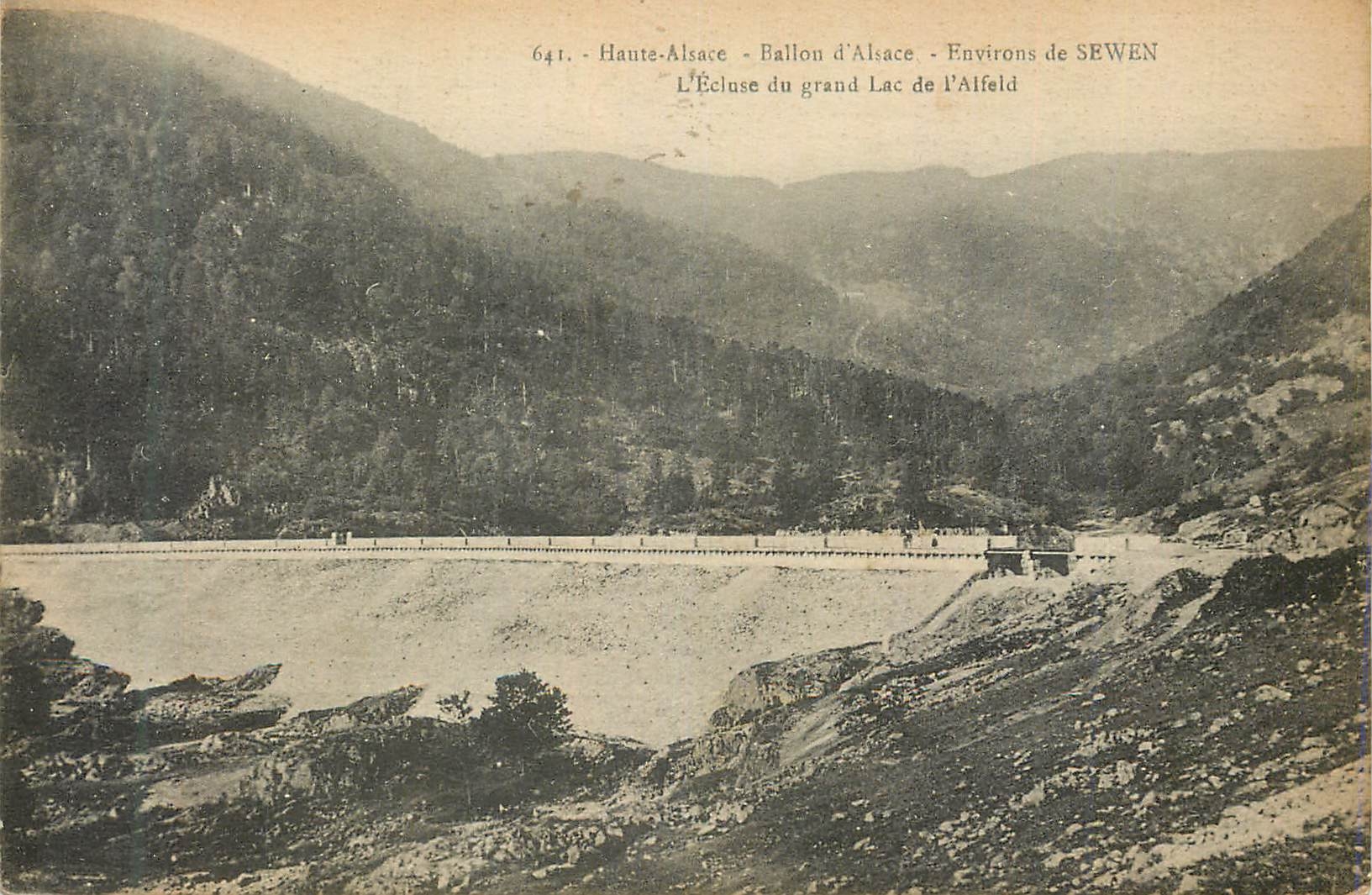 CPA 641 haute alsace ballon d alsace environs de sewen l acluse du grand lac de l alfeld