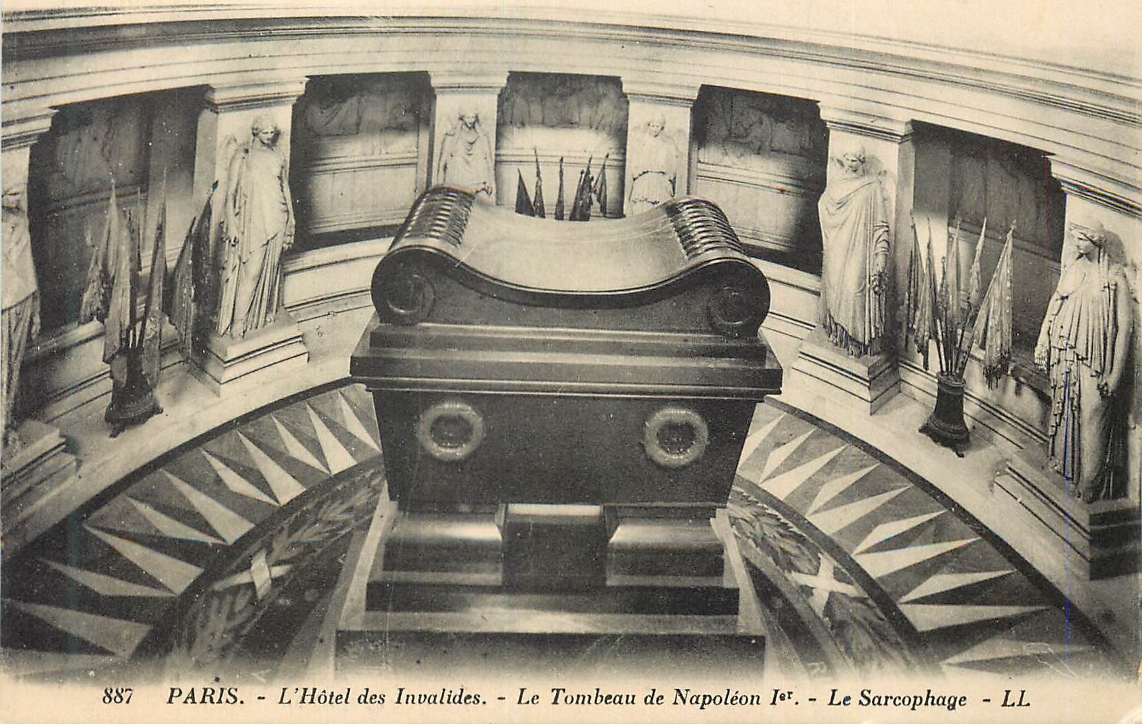 CPA 887 paris l hotel des invalides le tombeau de napoleon 1 le sarcophage