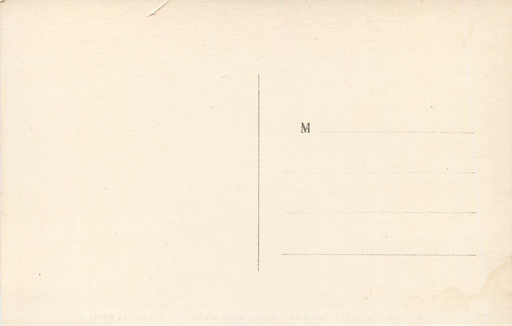 Palast von FONTAINEBLEAU — Ehemaliger Salon der Offiziere der Königinmütter — n°46 — Rückseite