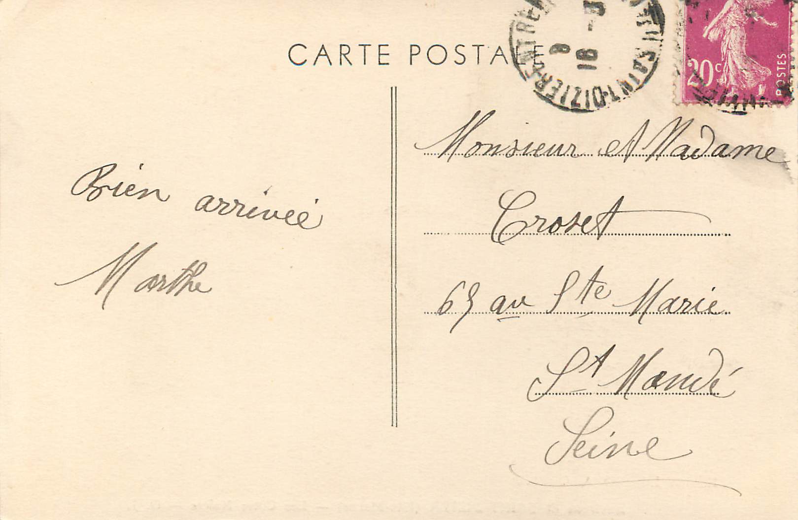 CPA Environs de saint dizier (hte marne) les cotes noires o j — Rückseite