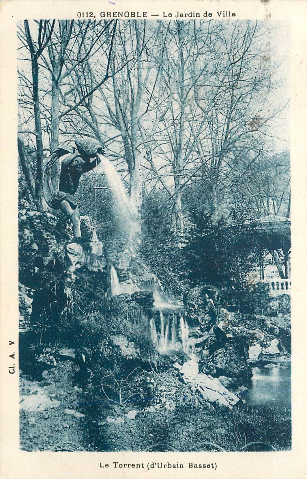 Grenoble — Der Stadtpark — Der Torrent (von Urbain Basset)