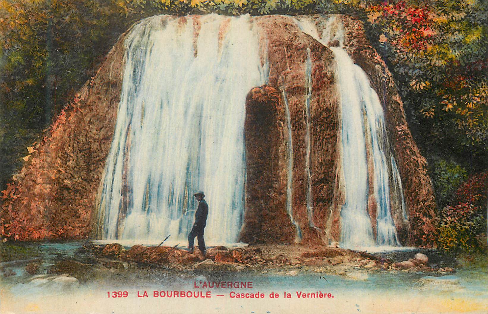 La Bourboule — Cascade de la Vernière — L'Auvergne, n°1399