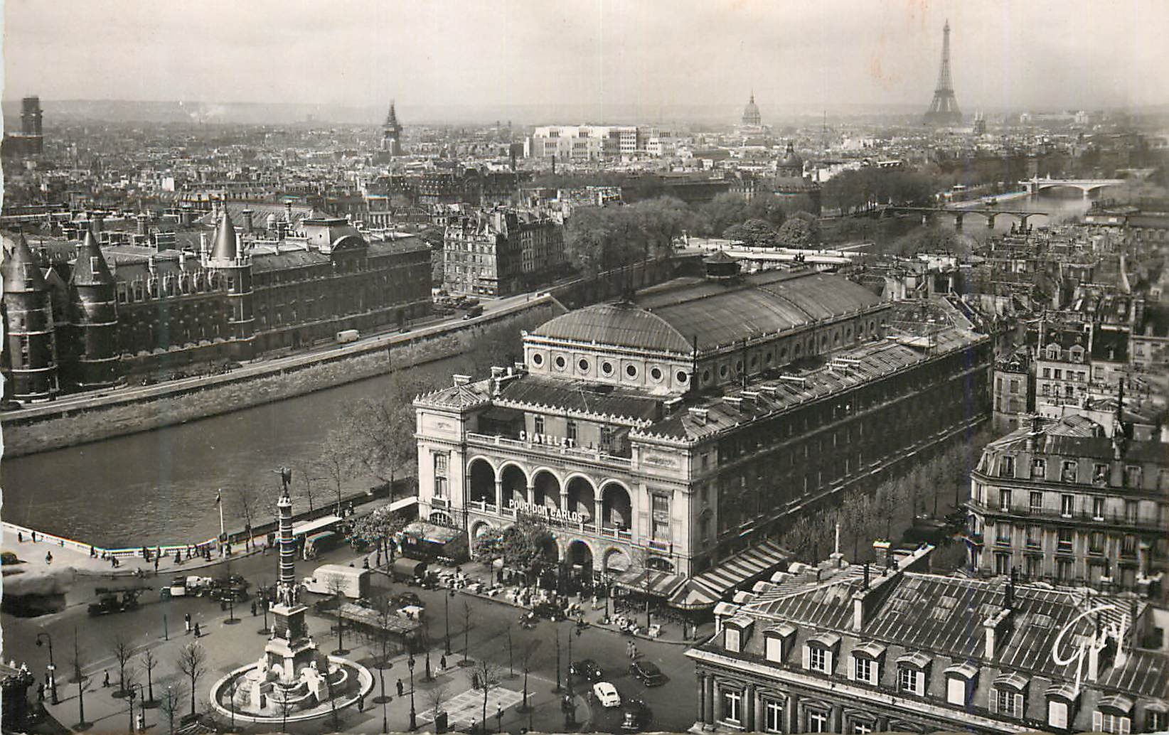 CPM Paris et ses merveilles Tour Eiffel