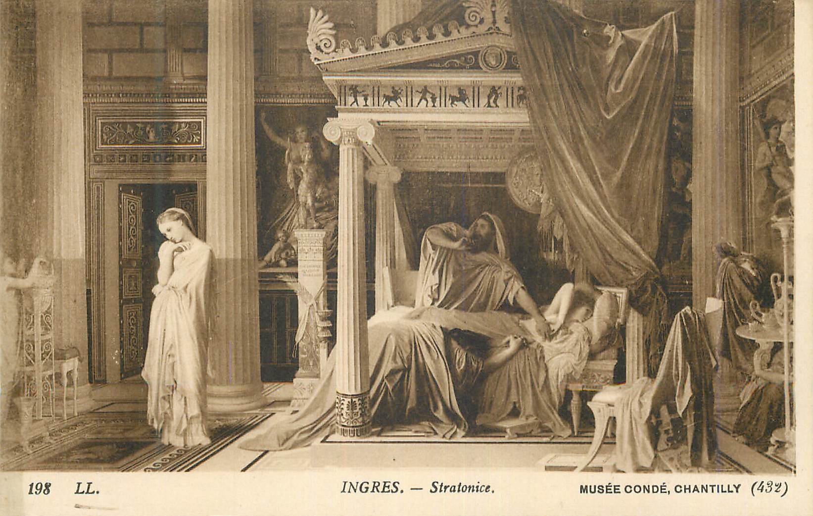 CPA Ingres stratonice musee conde chantilly