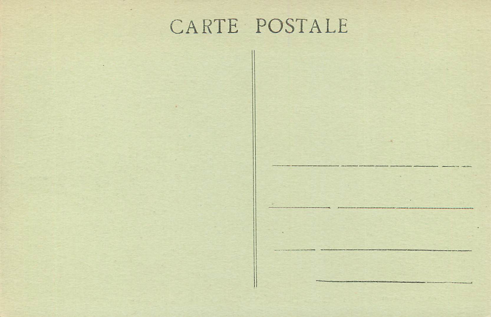 CPA Chateau d esclimont (e et l) le portail d entree — Rückseite