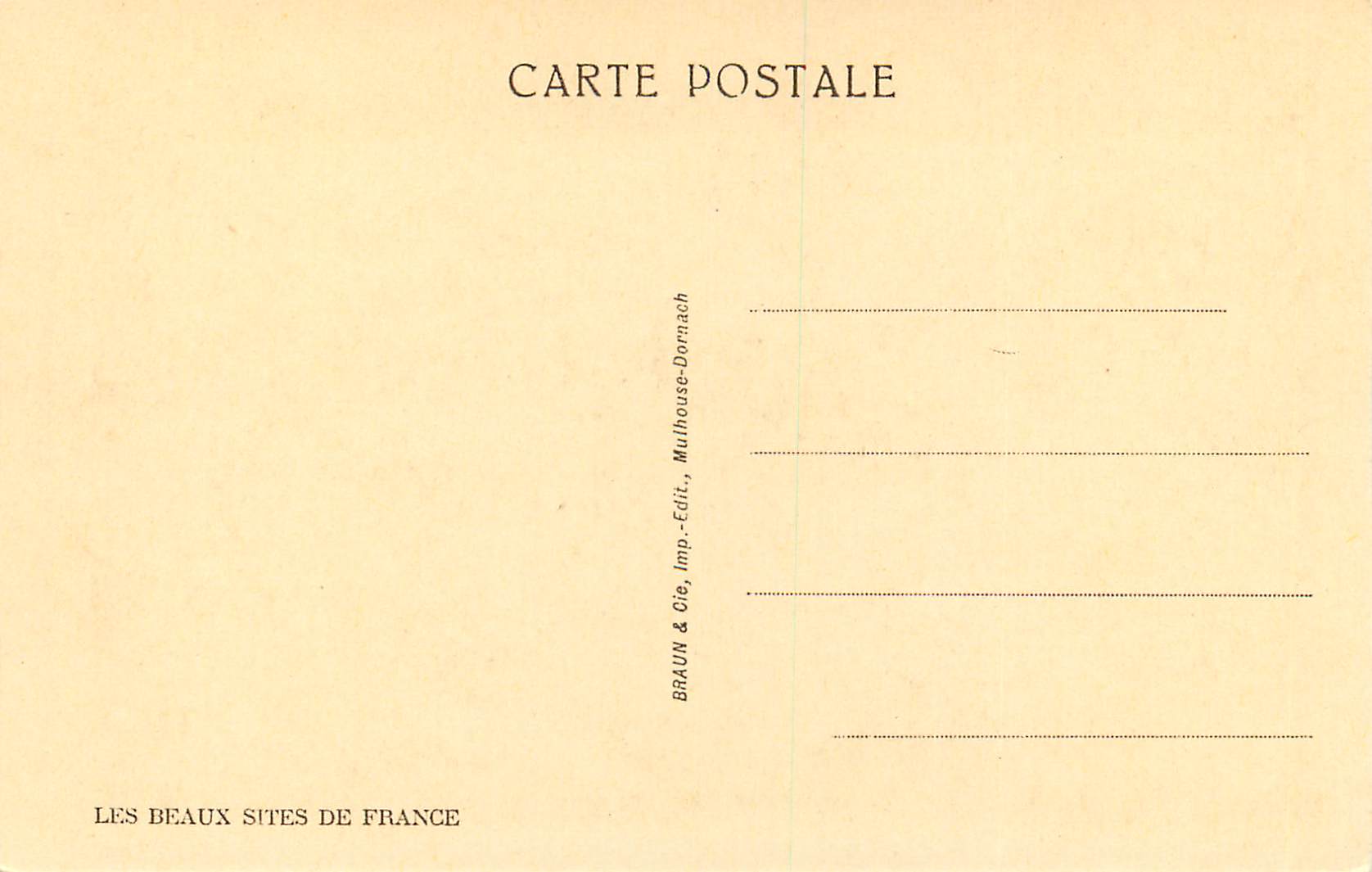 CPA 1870ter a strasbourg cathedrale les vertus ecrasant les vices — Verso
