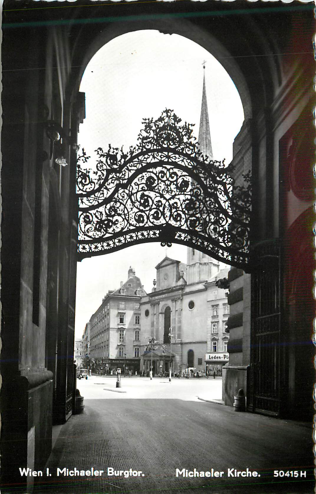 CPM Vienne eglise st michel Wien i michaeler burgtor michaeler kirche 50415