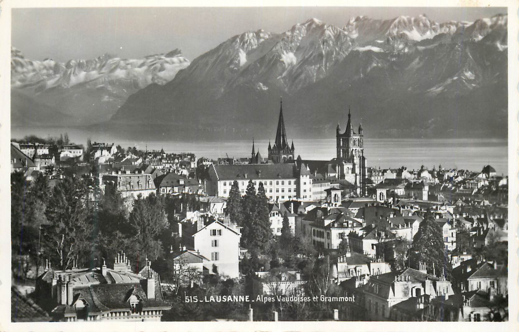 CPM 515 lausanne alpes vaudoises et grammont