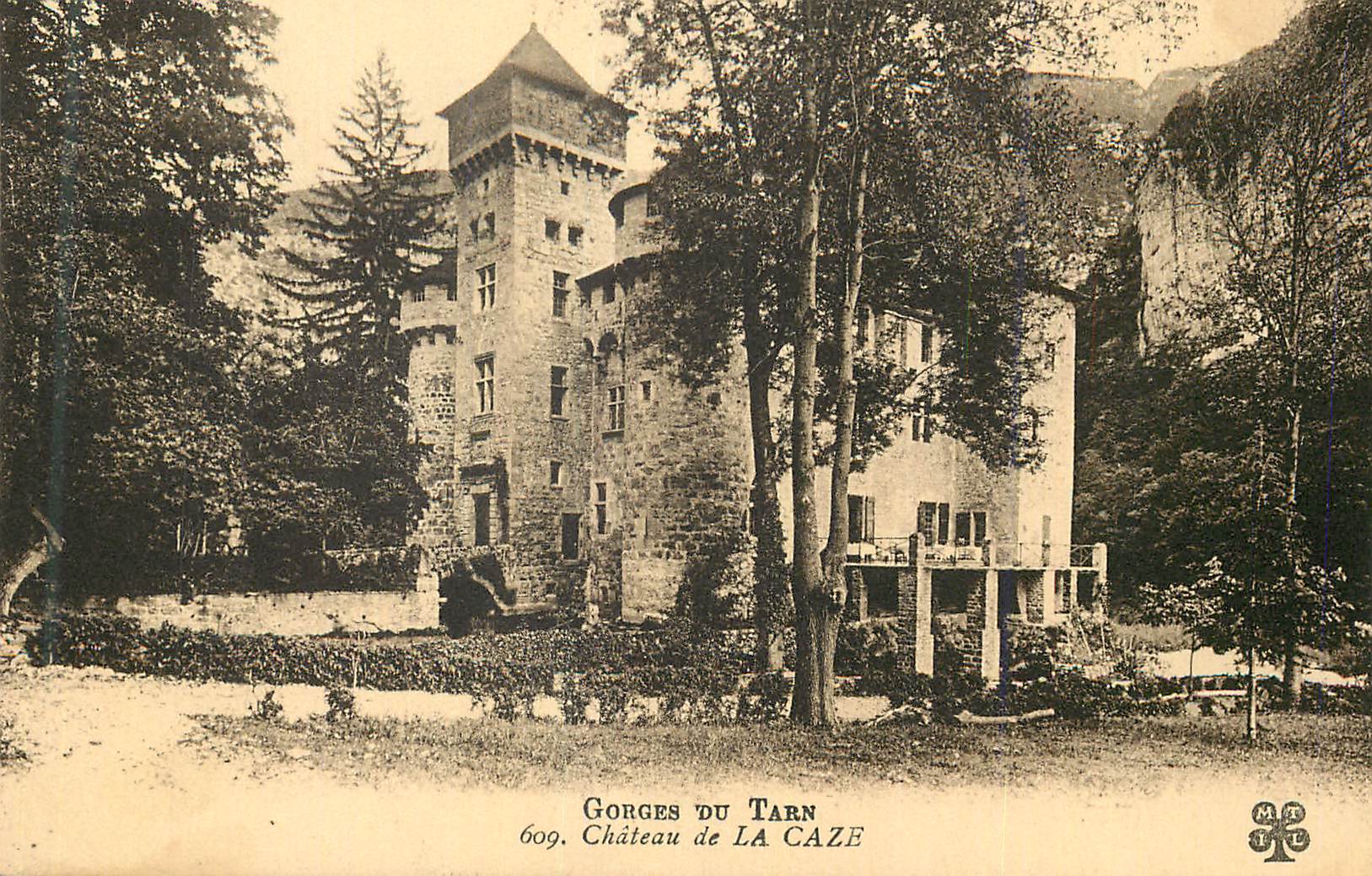 CPA Les gorges du tarn chateau de la caze