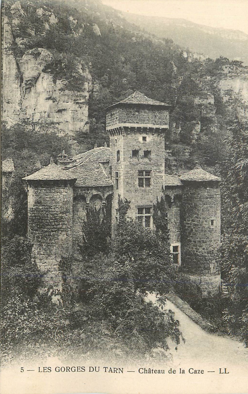 CPA Les gorges du tarn chateau de la caze