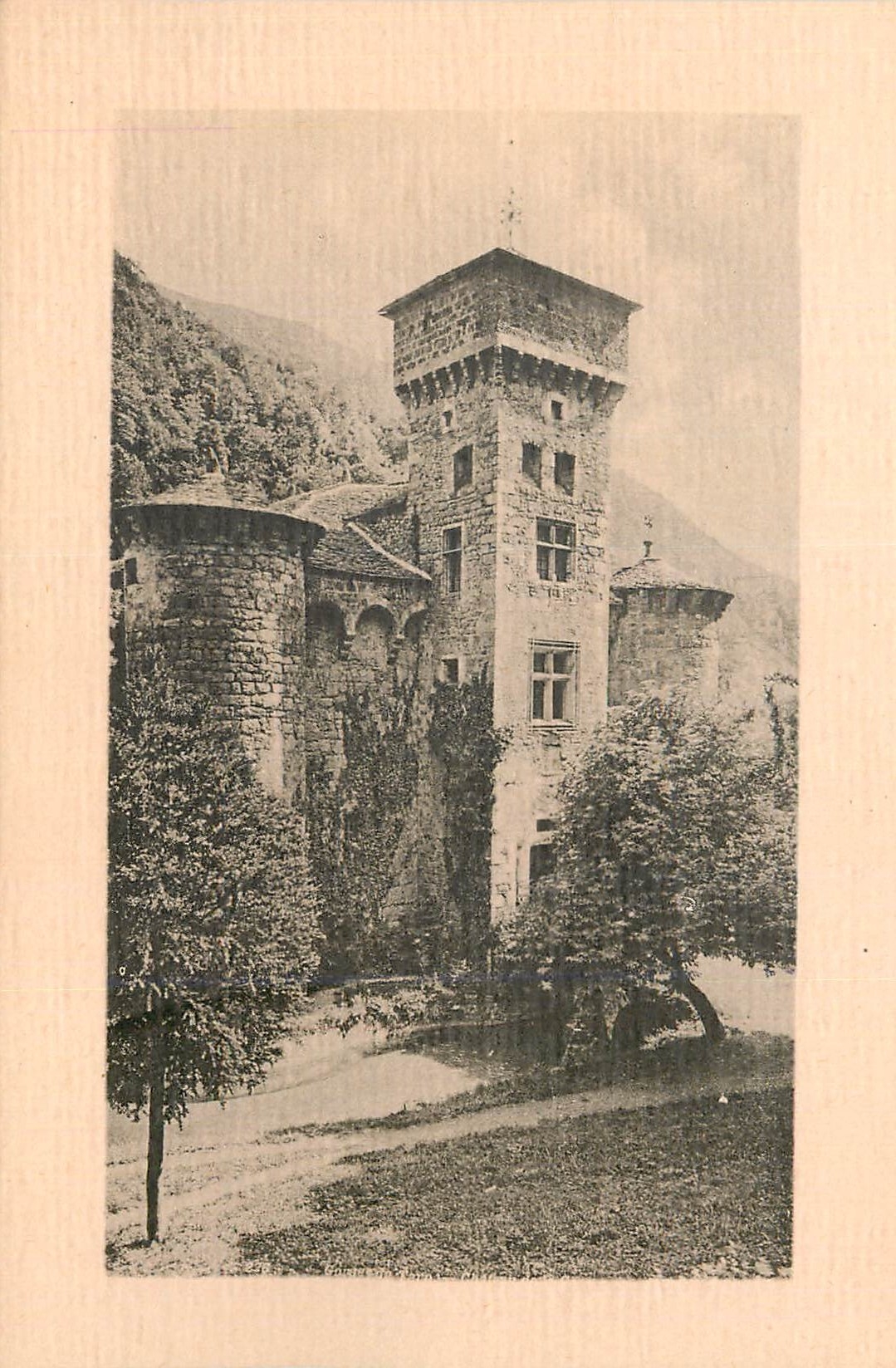 CPA Les gorges du tarn chateau de la caze