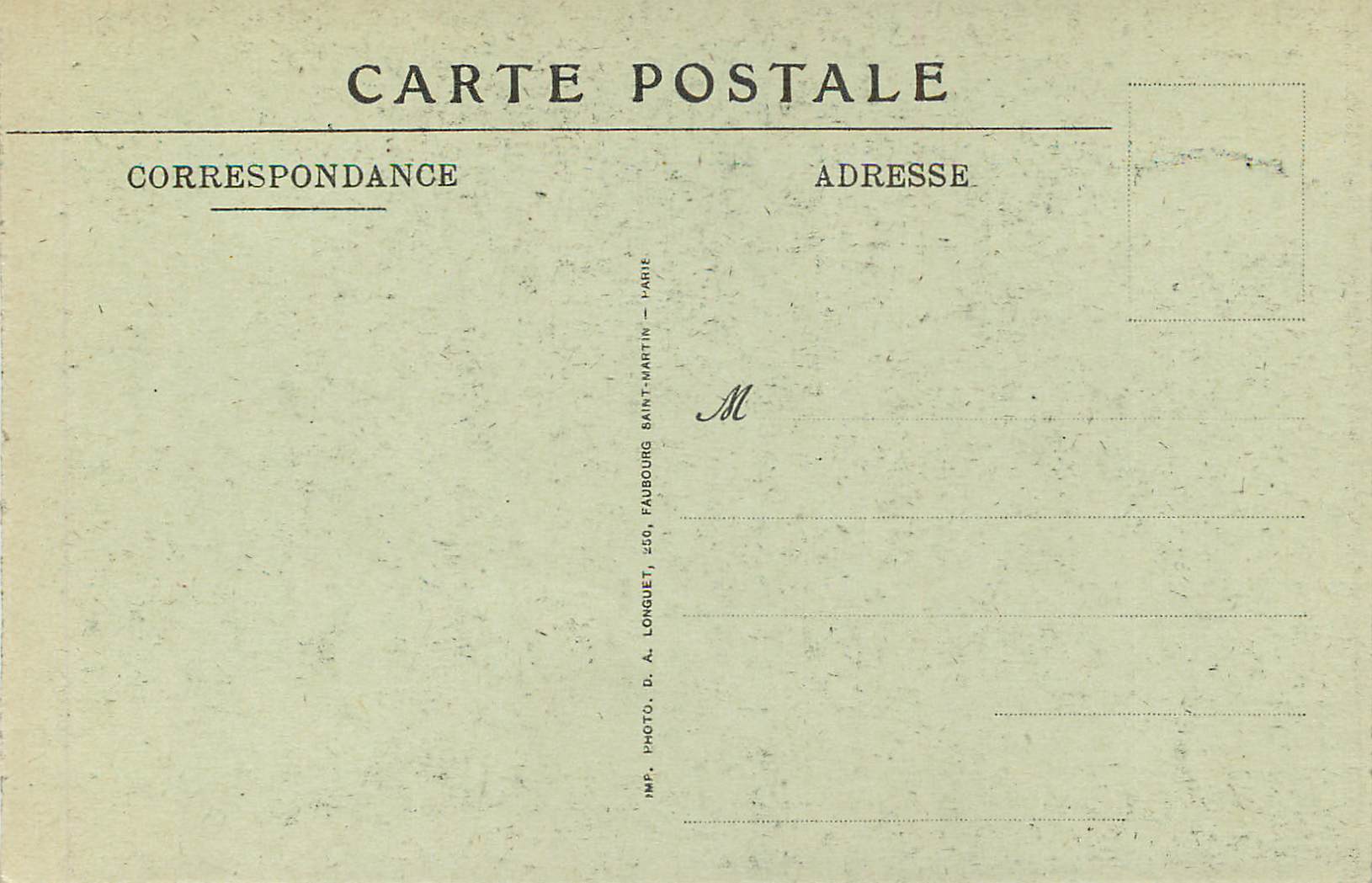 CPA Basilique du sacre coeur de montmartre v n n 22 l autel principal de la chapelle des morts pieta par coutan — Rückseite
