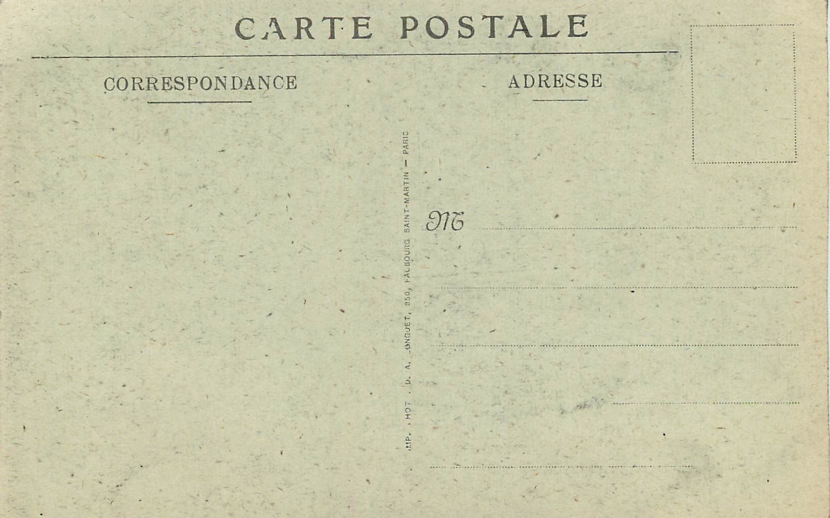 CPA Basilique du sacre coeur de montmartre v n n 7 un ange du clocher par dampt — Rückseite