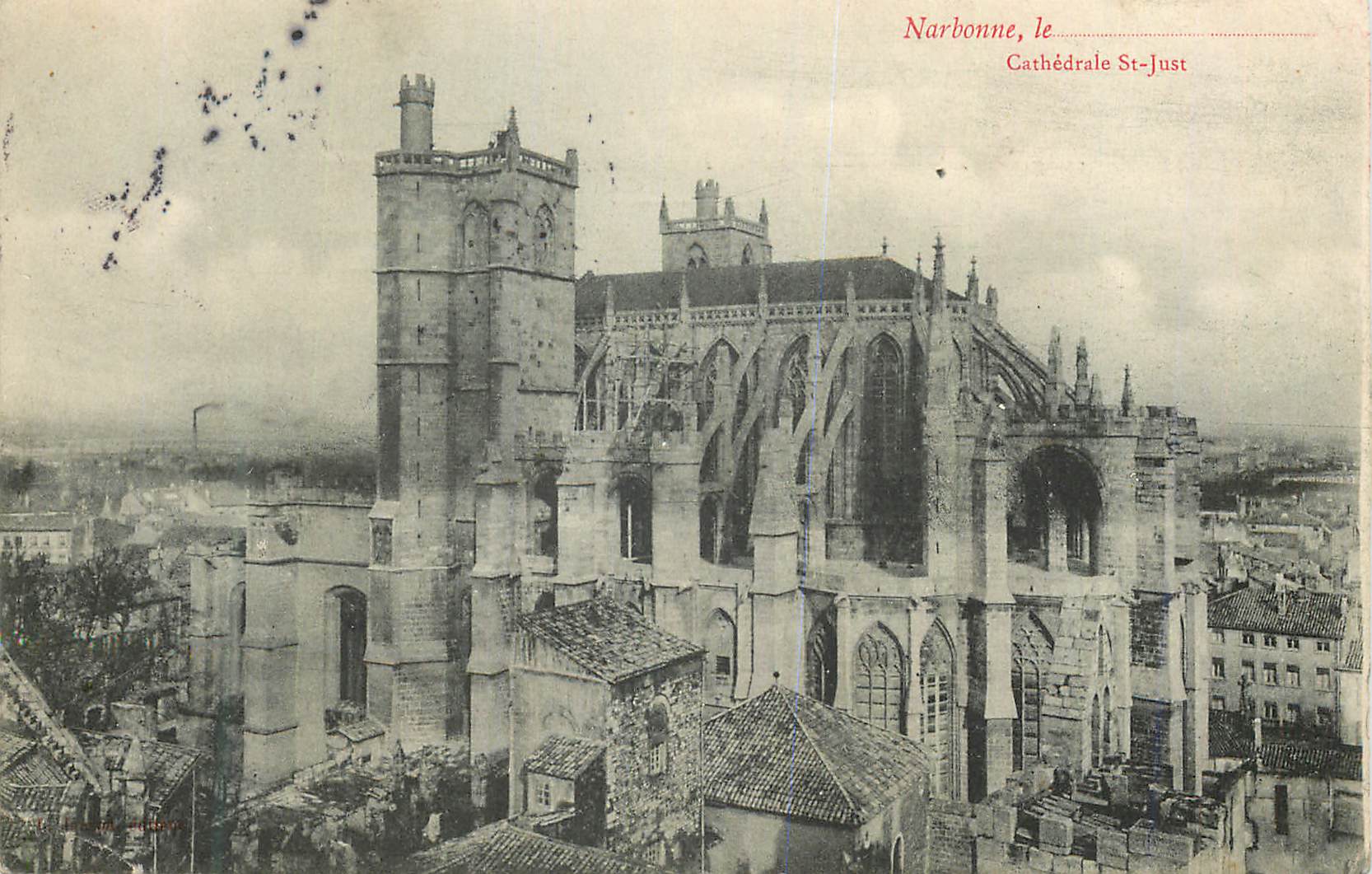 CPA Narbonne le cathedrale st just