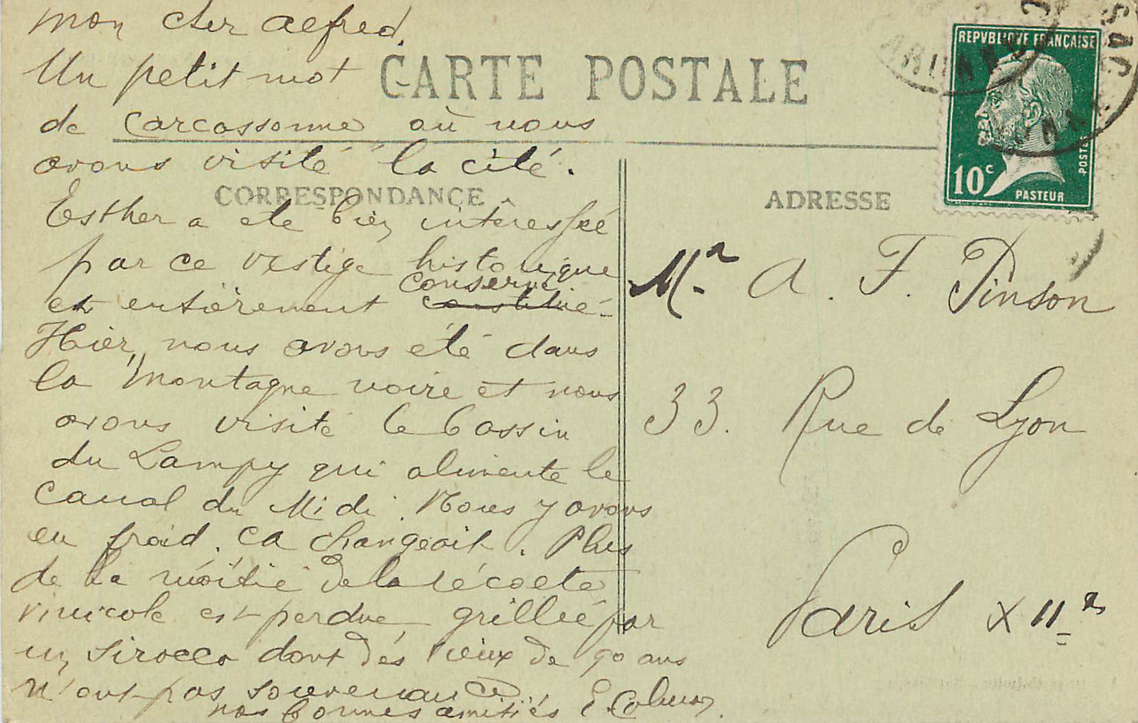 Carcassonne (Aude) — La Cité - Le Pont Leviss de la Porte Narbonnaise — éditeur non identifié, n° 22 — Reverso