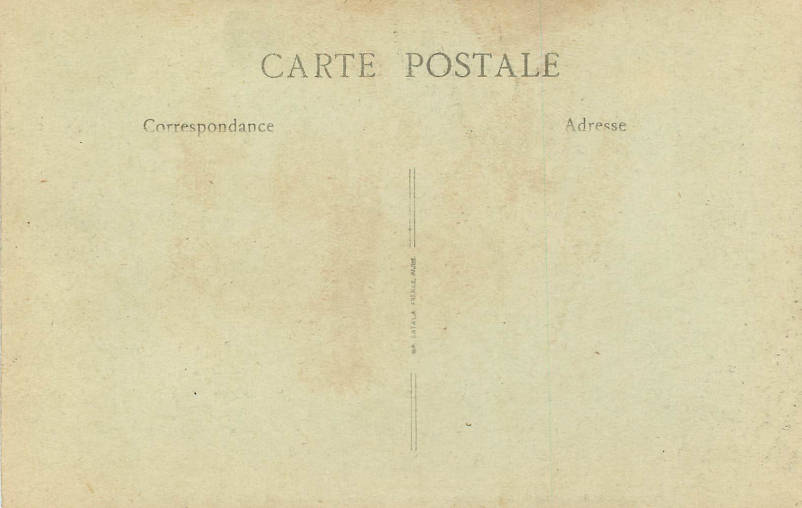 CPA Freque de l'eglise Saint Antoine des Quinze vingts a Paris — Rückseite