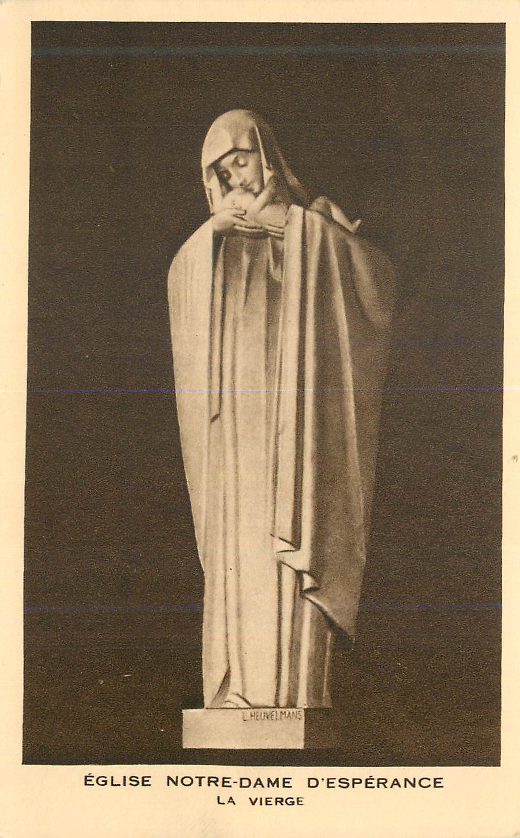CPA Eglise notre dame d esperance la vierge