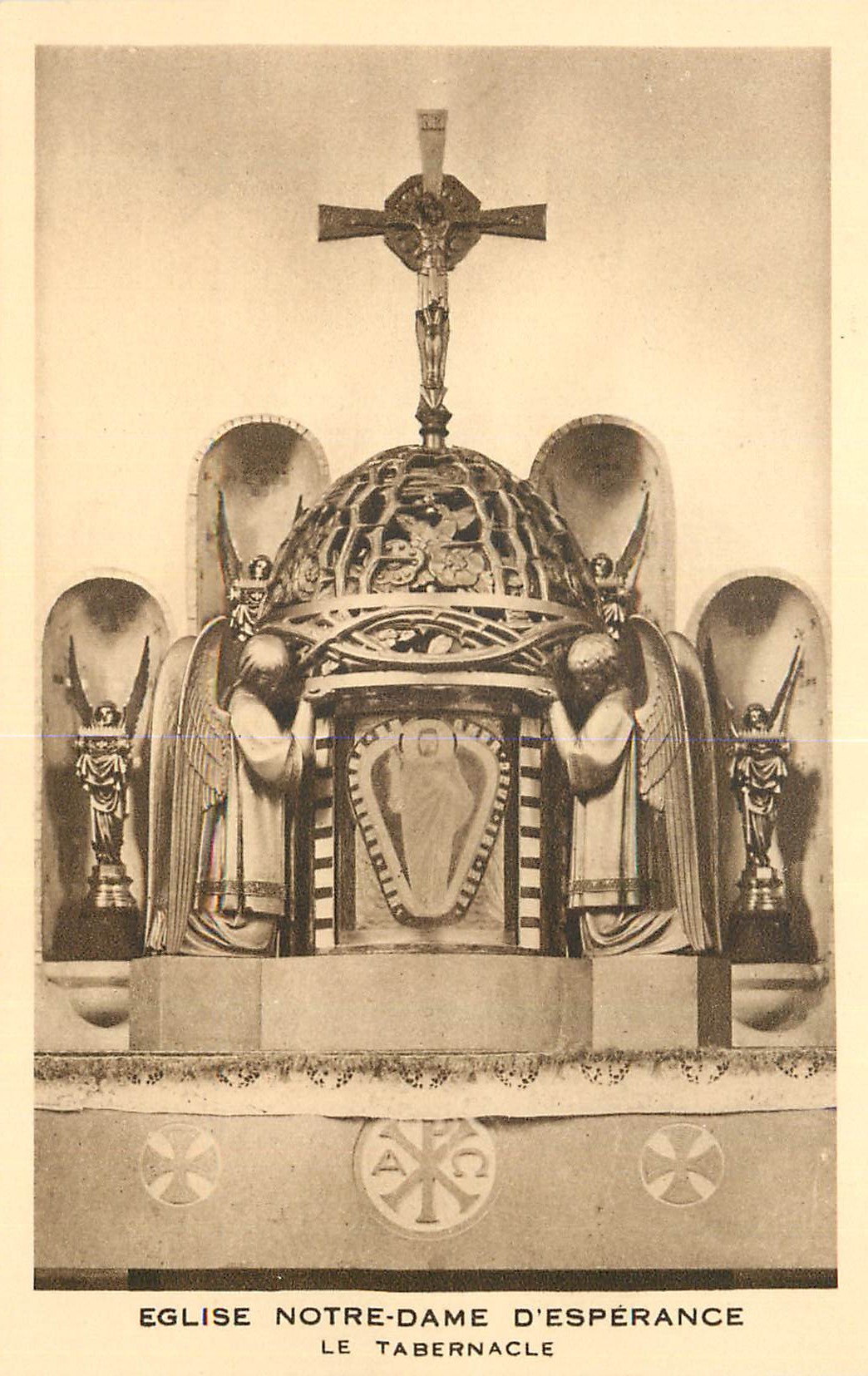 CPA Eglise notre dame d esperance le tabernacle