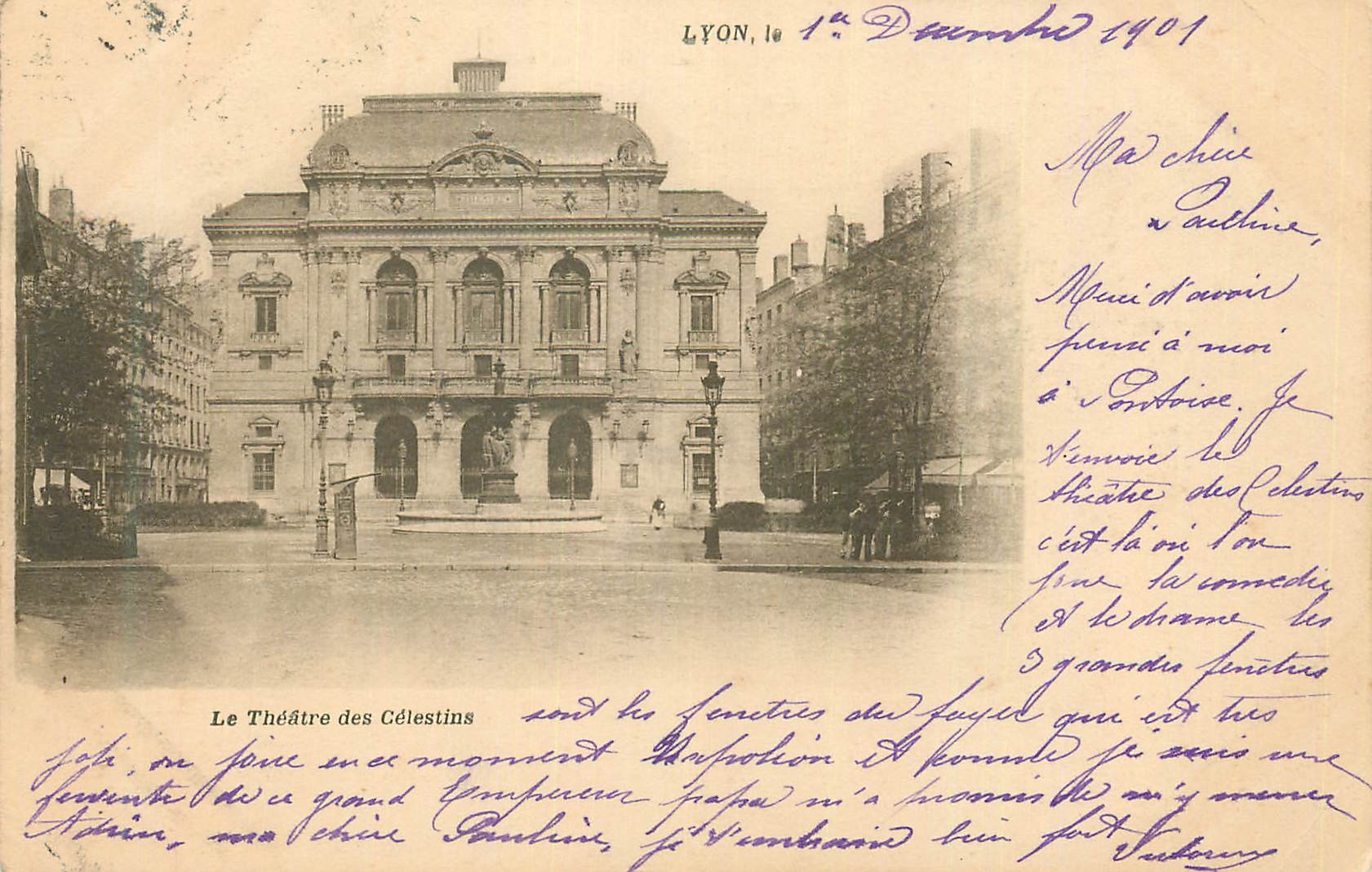 Le Théâtre des Célestins — Lyon — éditeur inconnu