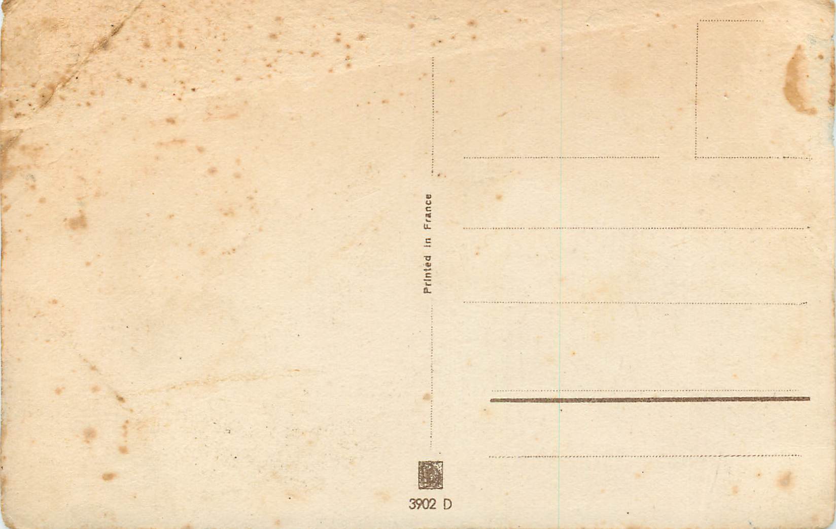 Küstenlandschaft — Haus auf Pfählen — signierte Gravur 'R. Randolphy' — Rückseite