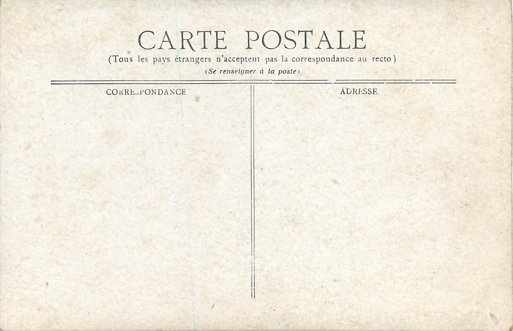 CPA Lyon la bourse — Verso