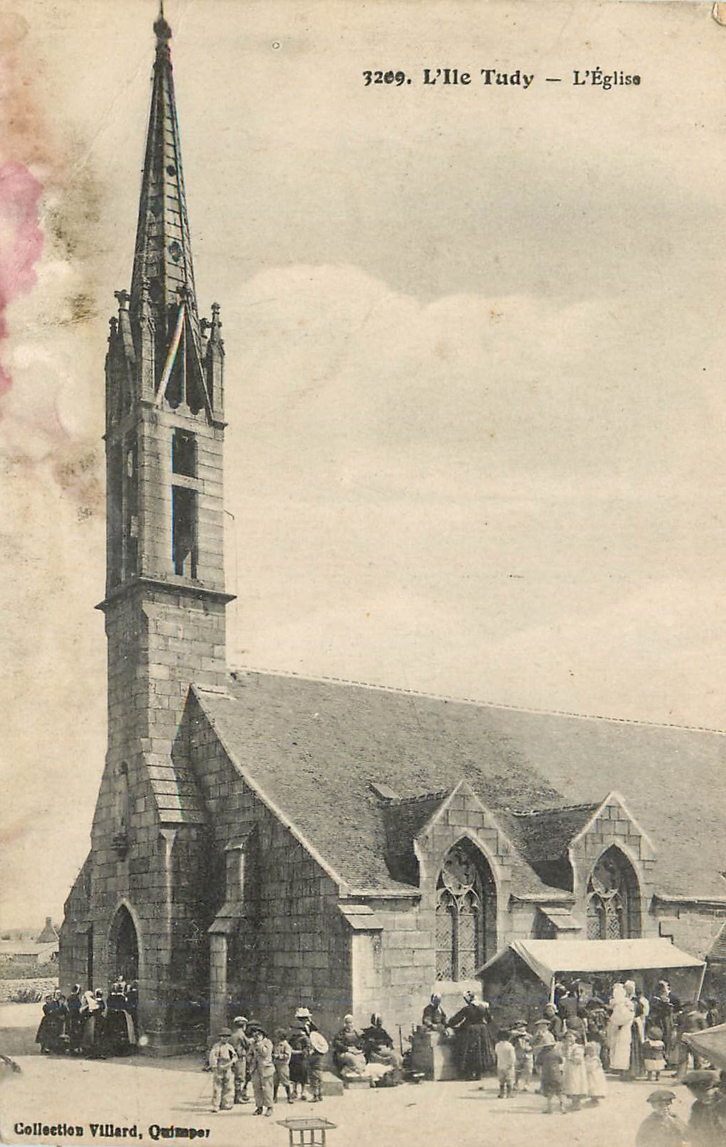 CPA 3209 l ile tudy l eglise