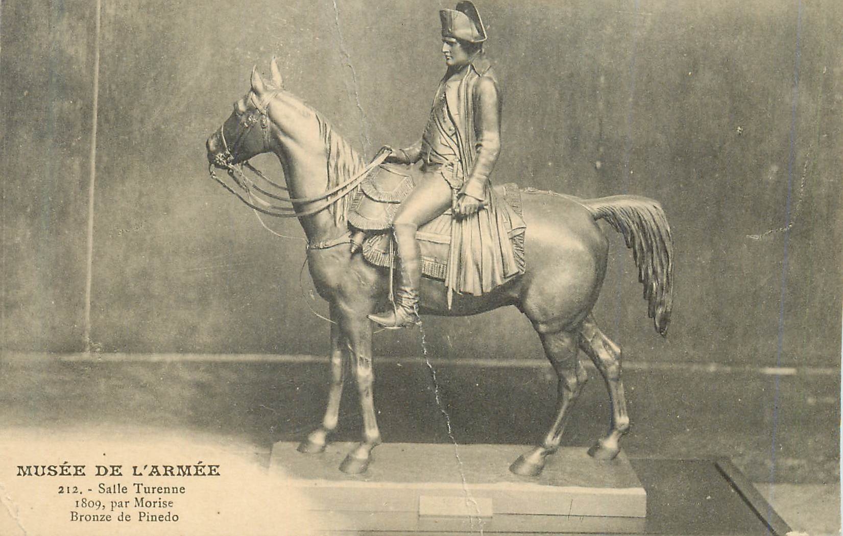 Statue équestre de Napoléon — Musée de l'Armée — Salle Turenne — Bronze de Morise, 1809