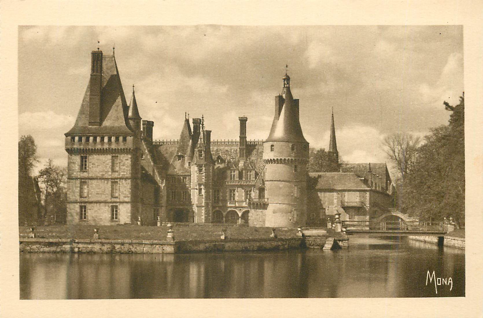 CPA Les petits tableaux de l ile de france chateau de maintenon