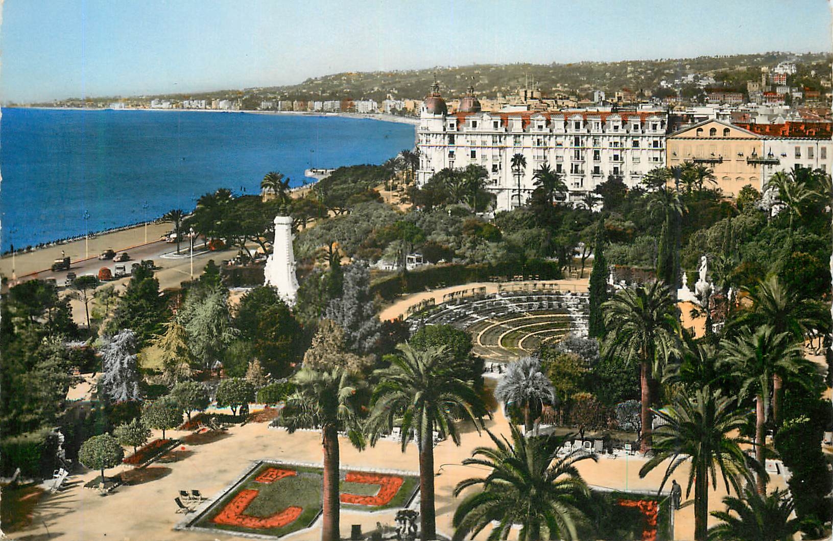 CPM La cote d azur x57 nice le jardin albert 1er et le theatre de verdure