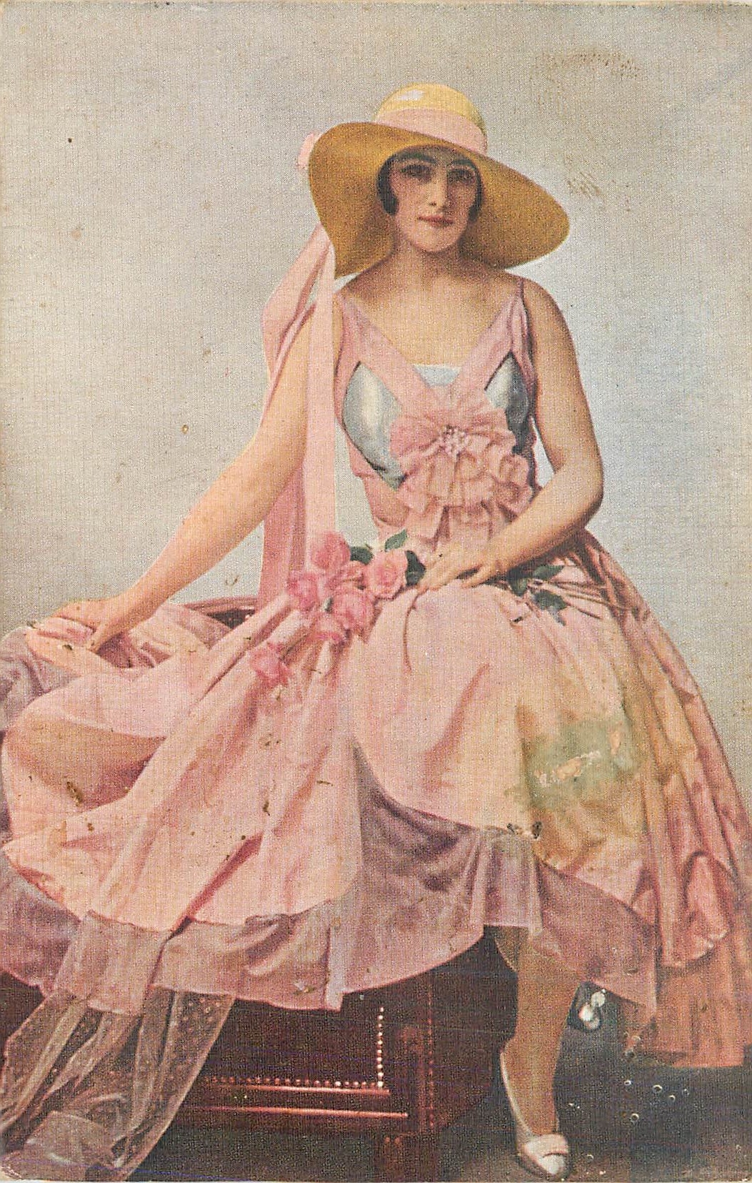 CPA 5896 etcheverry portrait rose