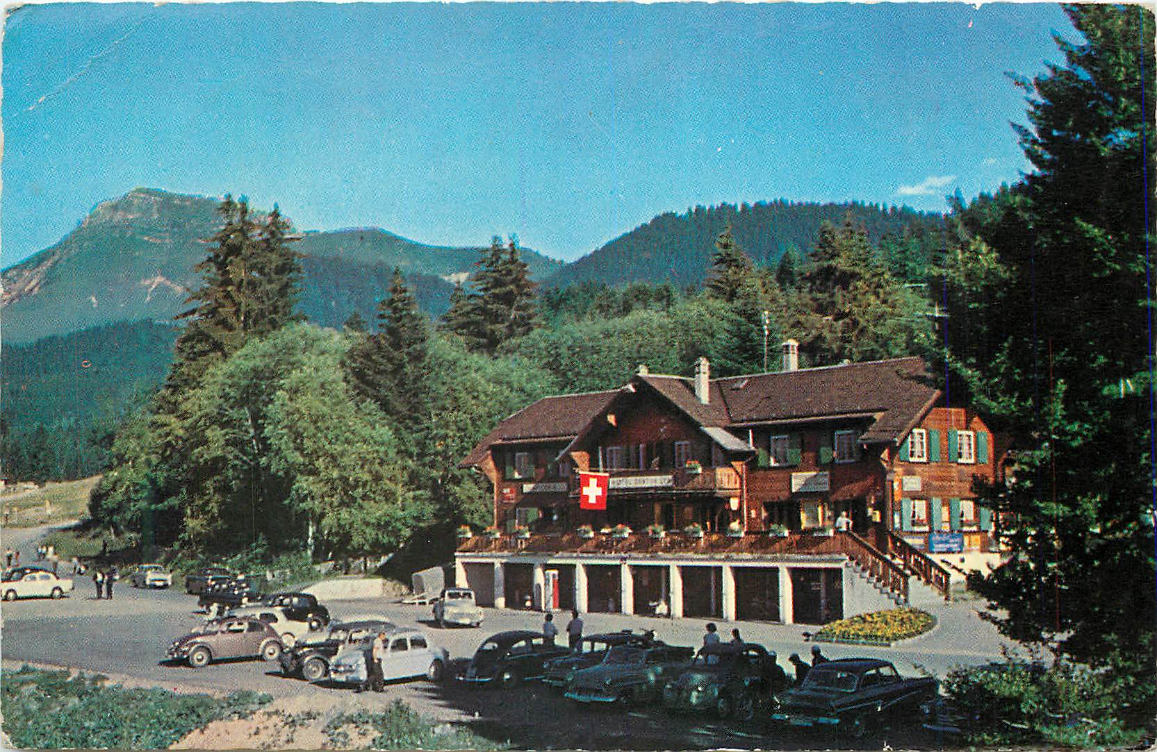 CPM Les paccots s chatel st denis hotel dt de lys