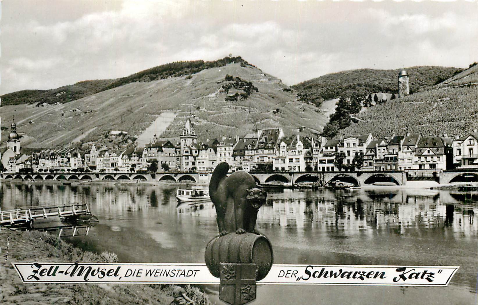 CPM Zell Mosel Die Weinstadt Der Scharzen Katz Chat