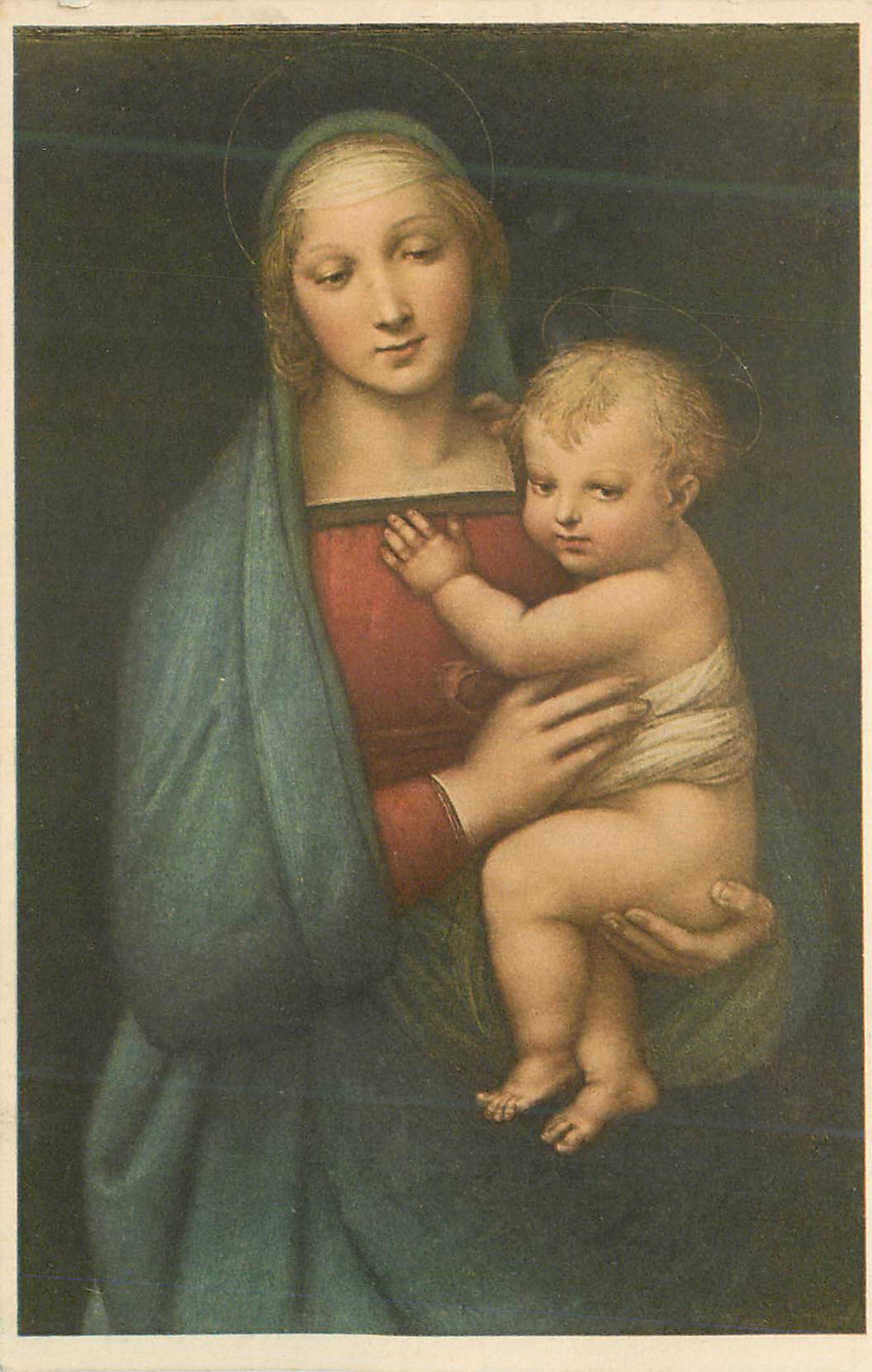 CPA N 41 madonna del granduca raffaello sanzio (1483 1520) firenze galleria palatina