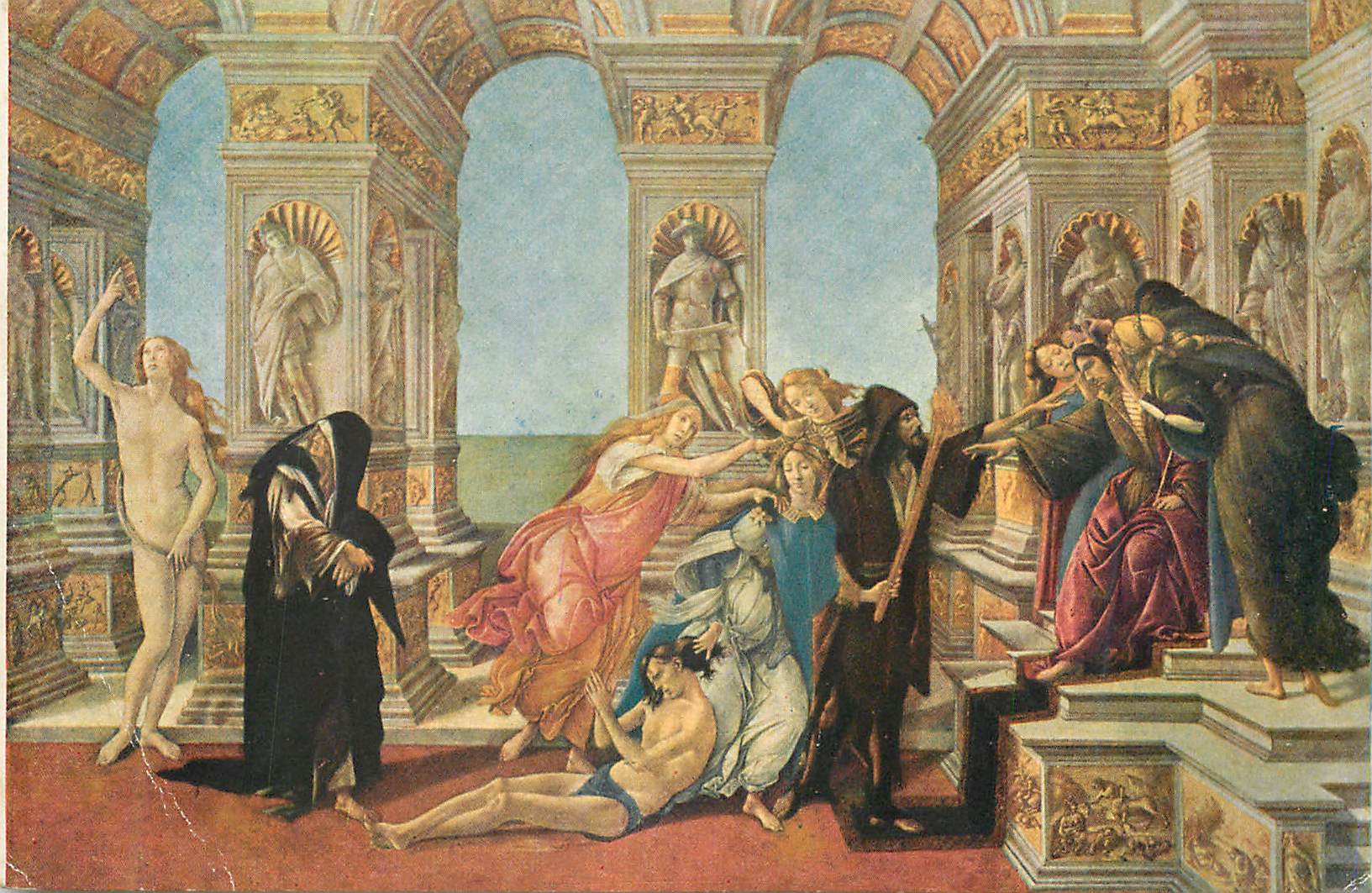 CPA Sandro botticelli la galunnin