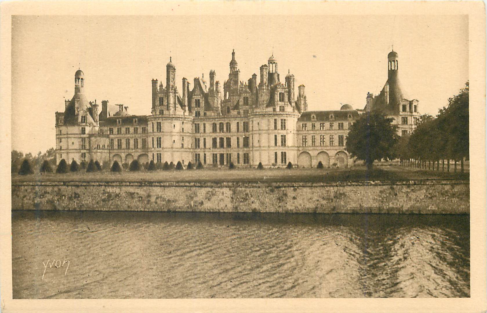 Château de Chambord — Façade Nord — Édition d'Art YVON