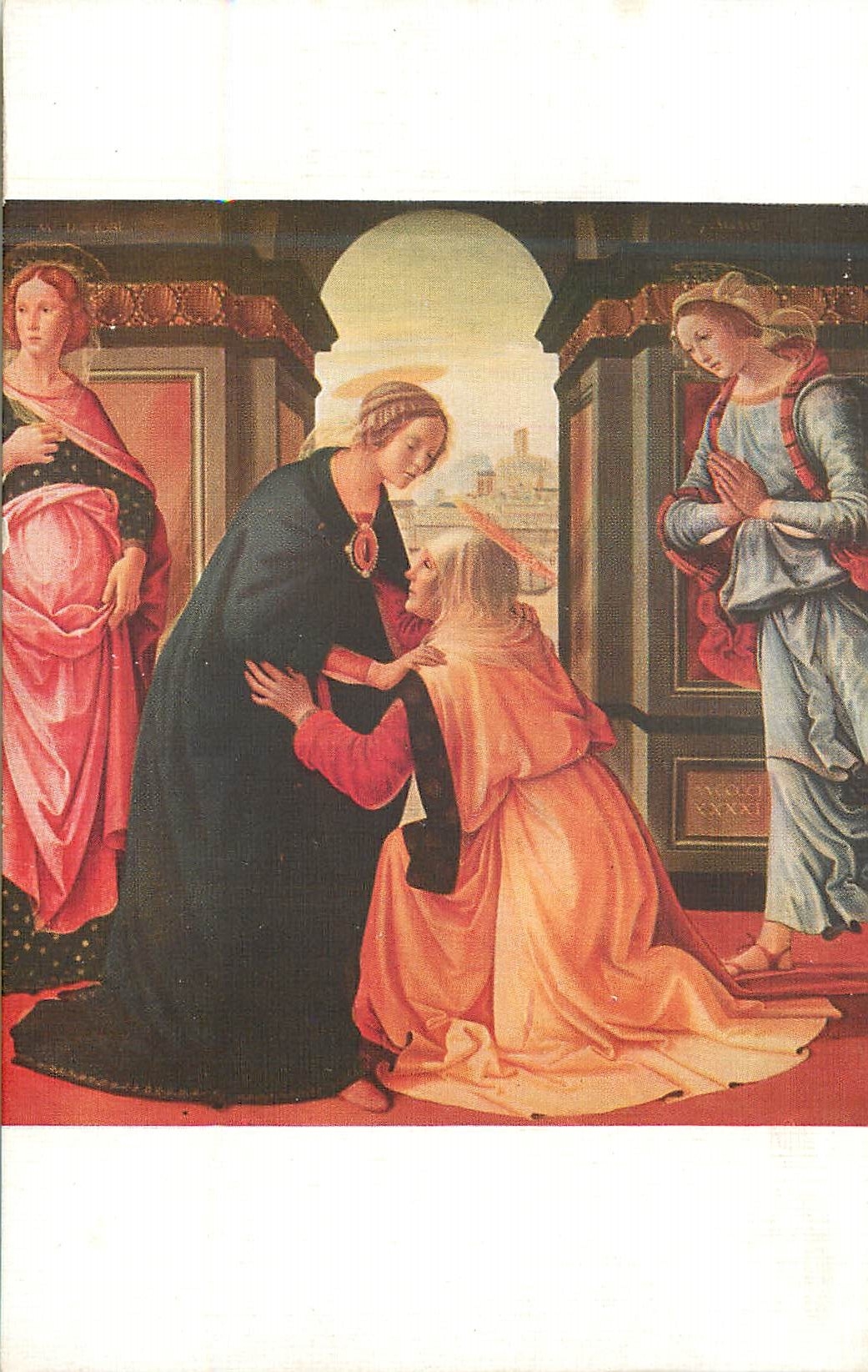 CPA 5253 grillandajo(domonico) dit ghirlandajo la visitation
