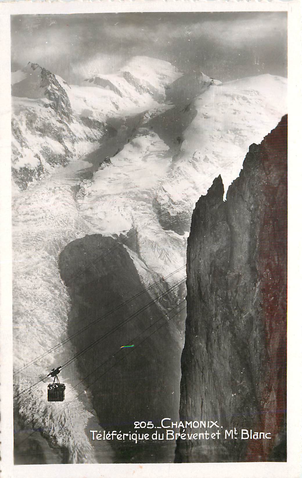 CPM 205 chamonix teleferique du breventet mt blanc