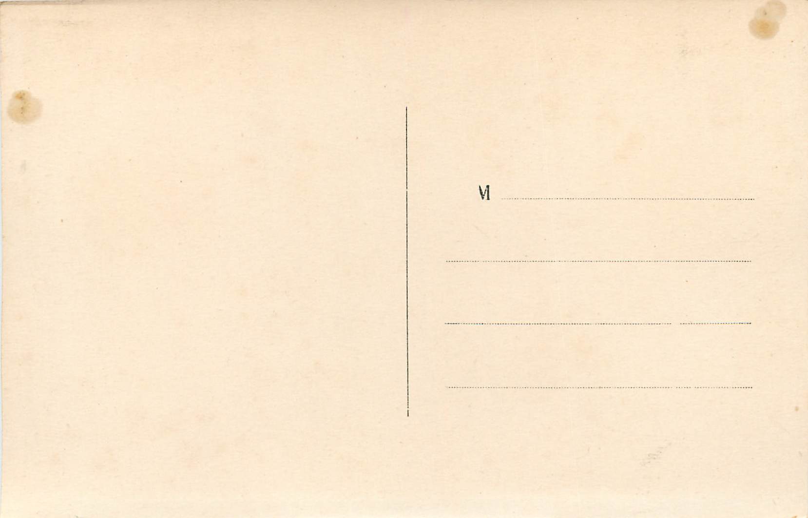 Palacio de FONTAINEBLEAU — Habitación de Madame de Maintenon — n°41 — Reverso