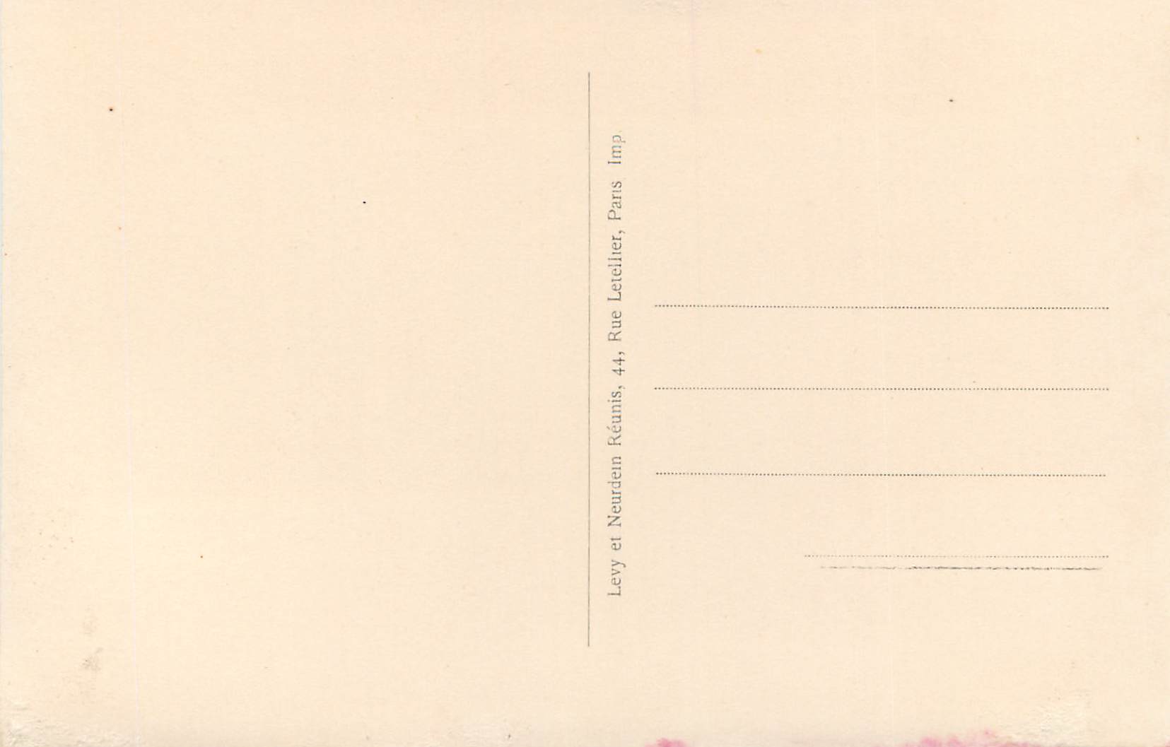 Les Adieux de Fontainebleau — 20 Avril 1814 — LL. (n° 308) — Reverso