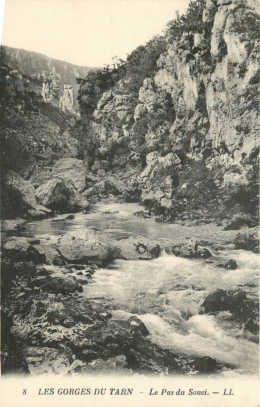 Les Gorges du Tarn — Le Pas du Souci — LL