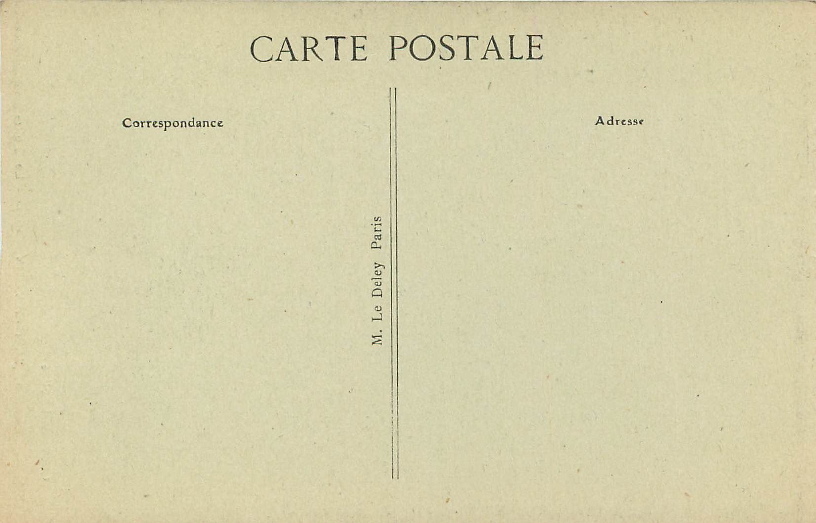CPA Cliche de l eglise saint severin(paris) le cloitre — Verso