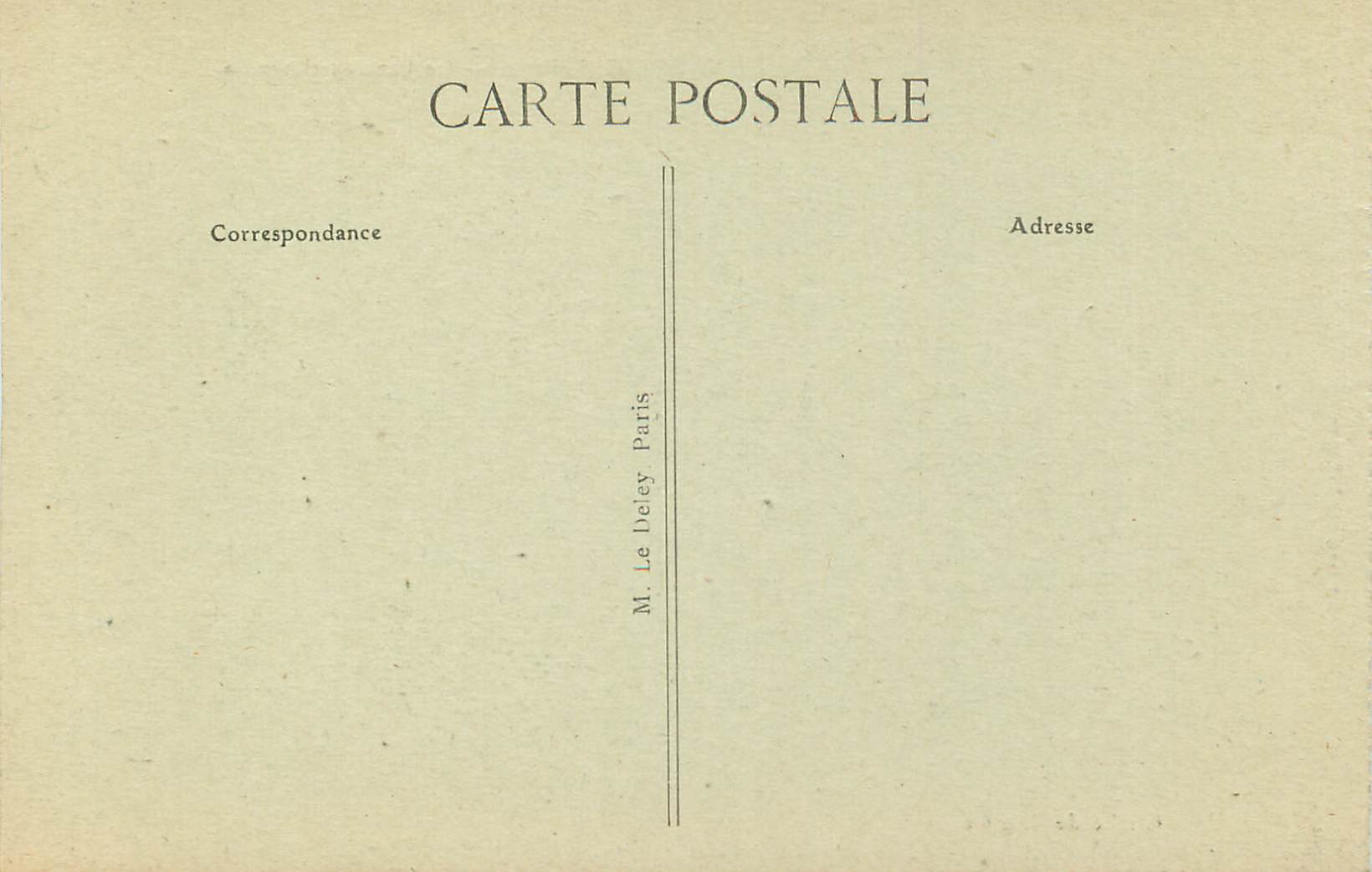 CPA Saint severin(paris) de l ancien cimetiere — Verso
